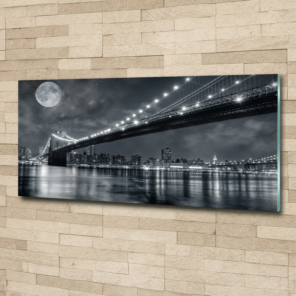 Acrylic wall art Brooklyn bridge