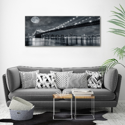 Acrylic wall art Brooklyn bridge