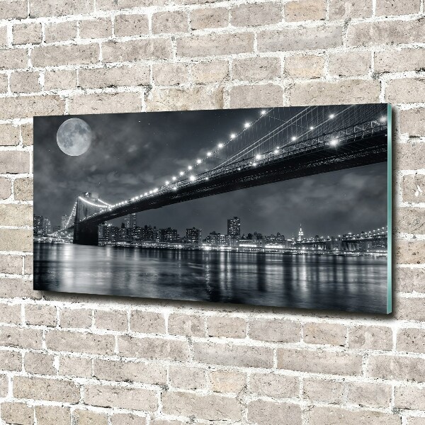 Acrylic wall art Brooklyn bridge