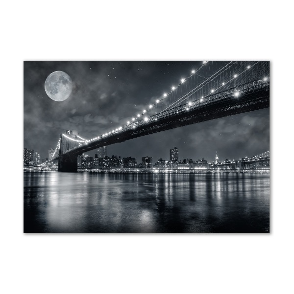 Acrylic wall art Brooklyn bridge