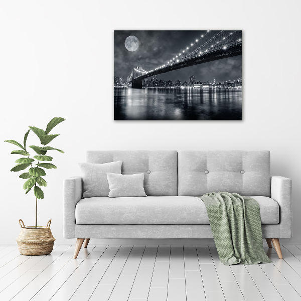 Acrylic wall art Brooklyn bridge