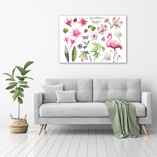 Acrylic print Tropical collection