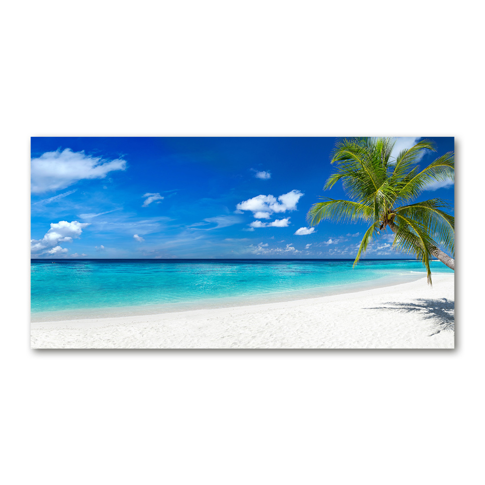 Print on acrylic Tropical beach