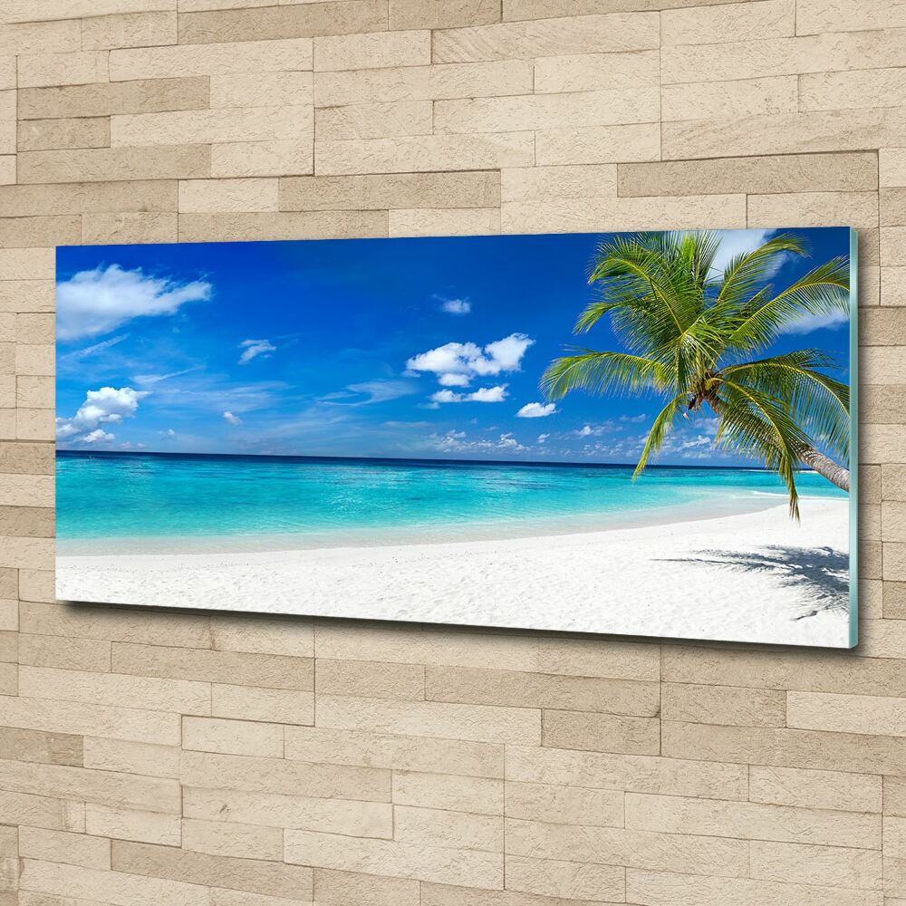 Print on acrylic Tropical beach