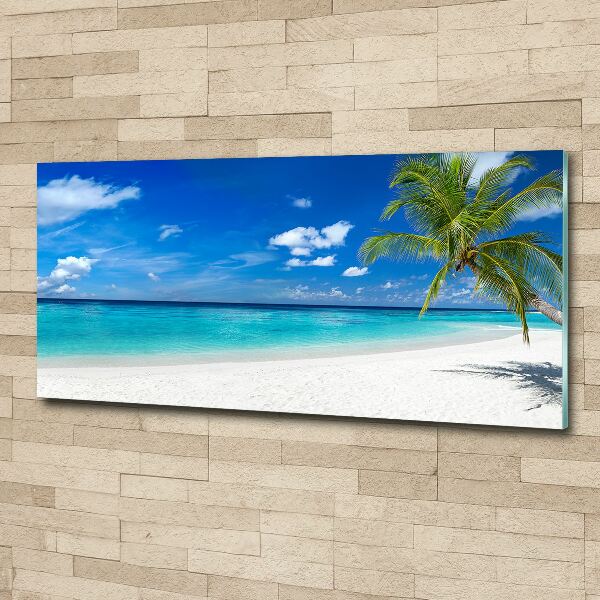 Print on acrylic Tropical beach