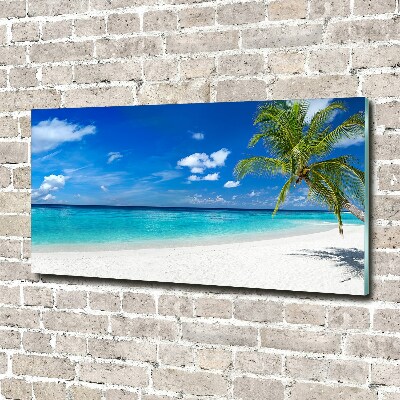 Print on acrylic Tropical beach