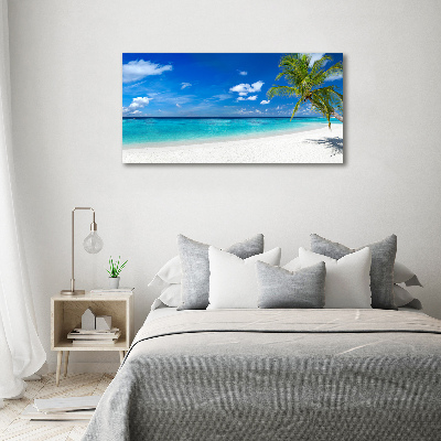 Print on acrylic Tropical beach