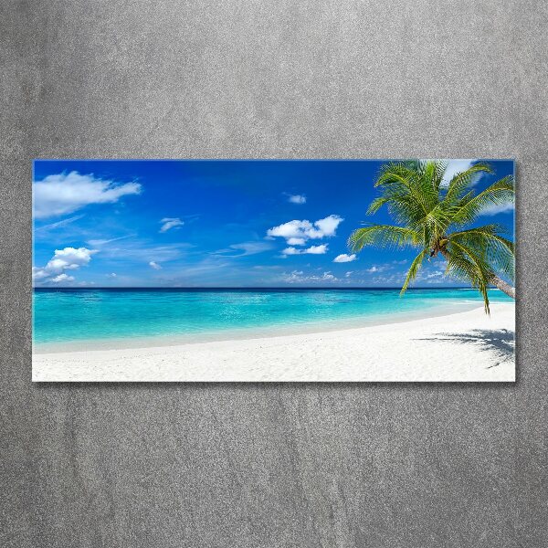 Print on acrylic Tropical beach