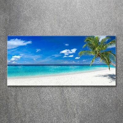 Print on acrylic Tropical beach