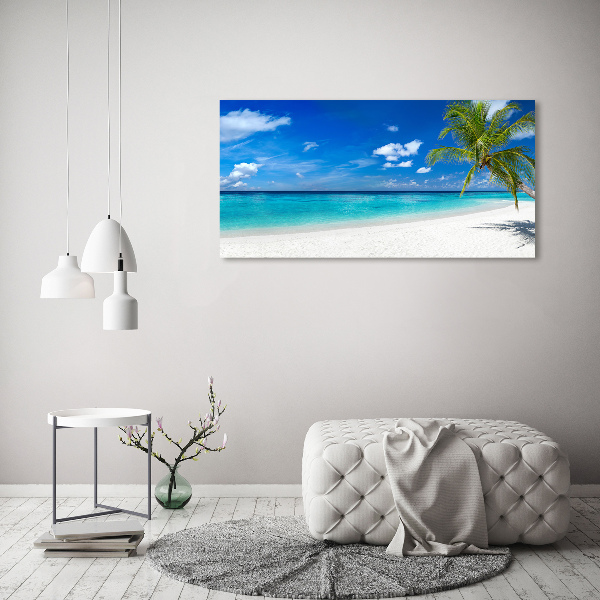 Print on acrylic Tropical beach