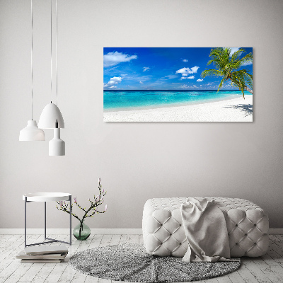 Print on acrylic Tropical beach