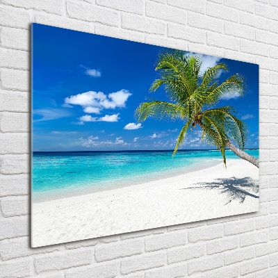 Print on acrylic Tropical beach