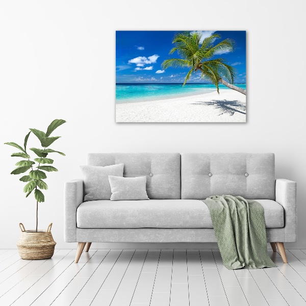 Print on acrylic Tropical beach