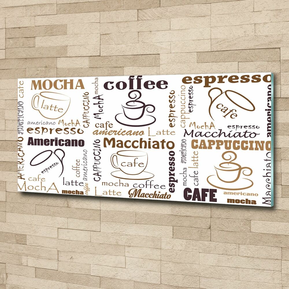 Acrylic print Coffee time