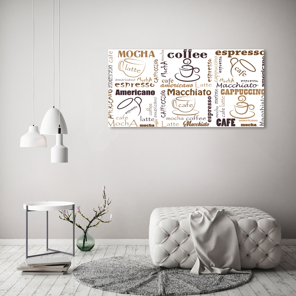 Acrylic print Coffee time