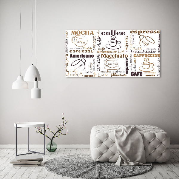 Acrylic print Coffee time