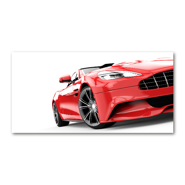 Print on acrylic Sports car