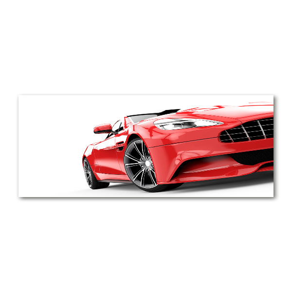 Print on acrylic Sports car