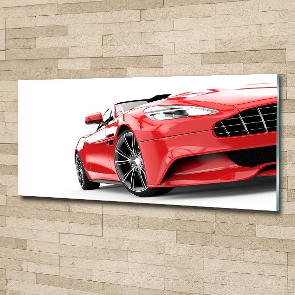 Print on acrylic Sports car