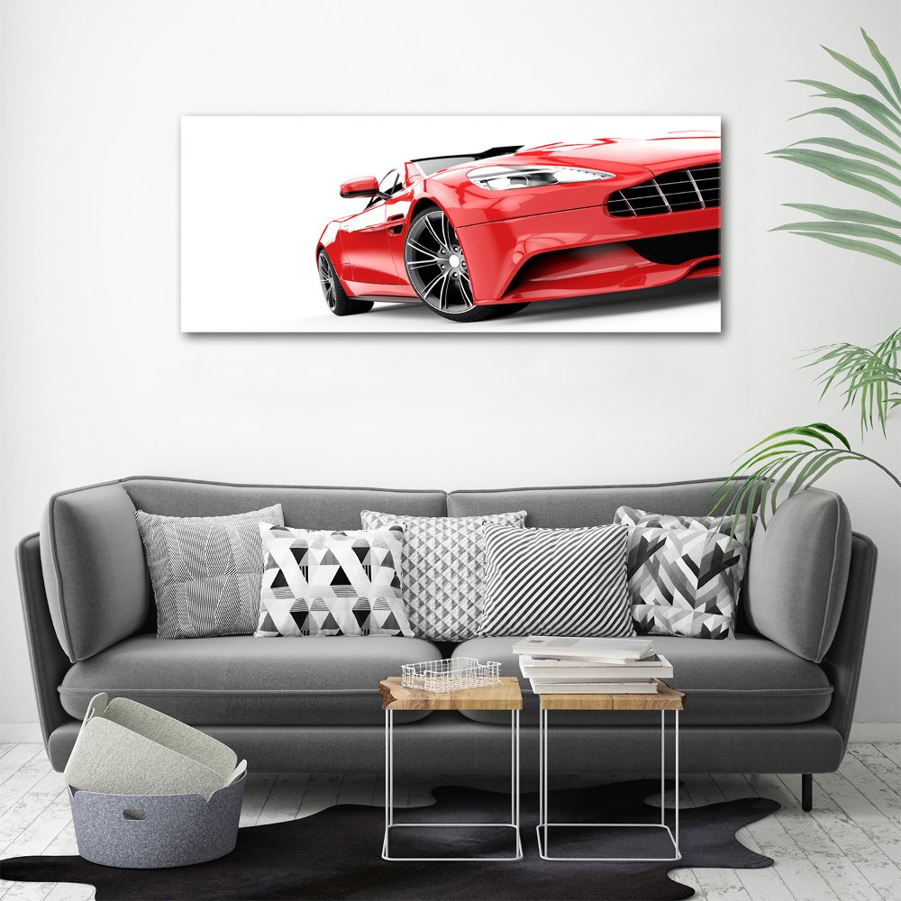 Print on acrylic Sports car