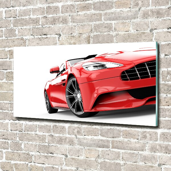 Print on acrylic Sports car