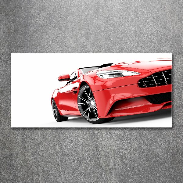 Print on acrylic Sports car