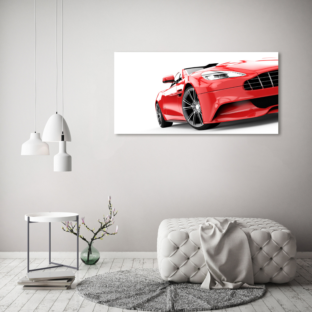 Print on acrylic Sports car