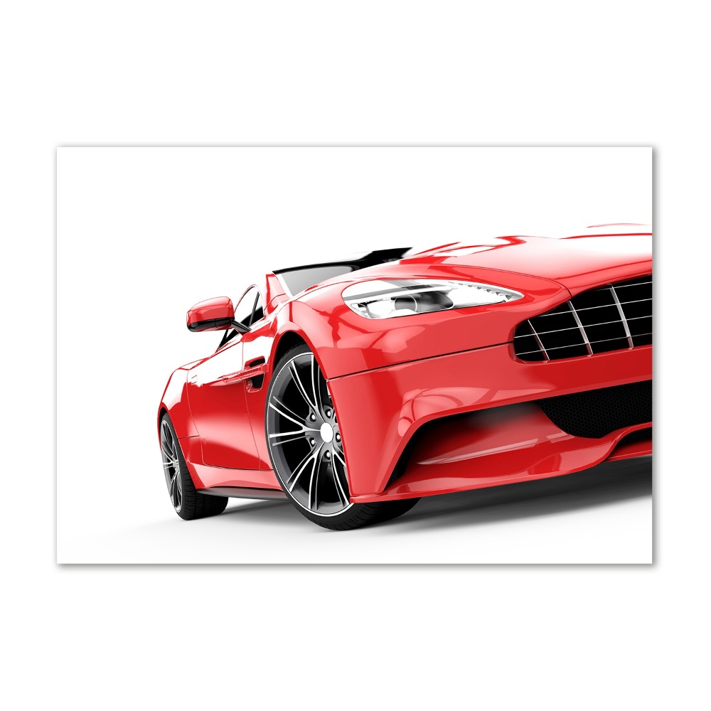 Print on acrylic Sports car