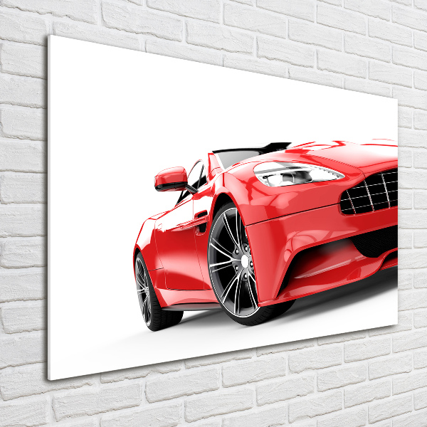 Print on acrylic Sports car