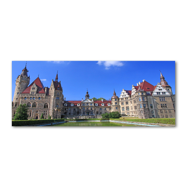 Acrylic wall art Poland Moszna Castle