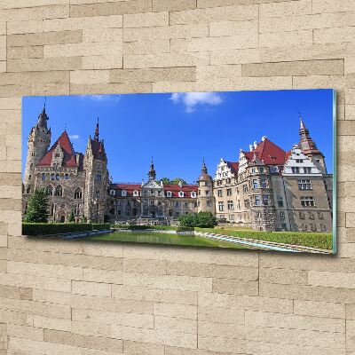 Acrylic wall art Poland Moszna Castle