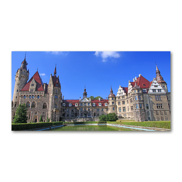 Acrylic wall art Poland Moszna Castle