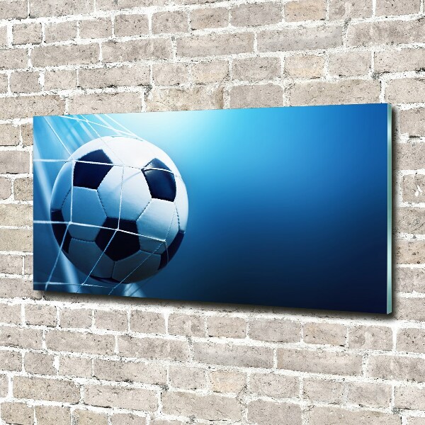 Wall art acrylic Ball in the goal