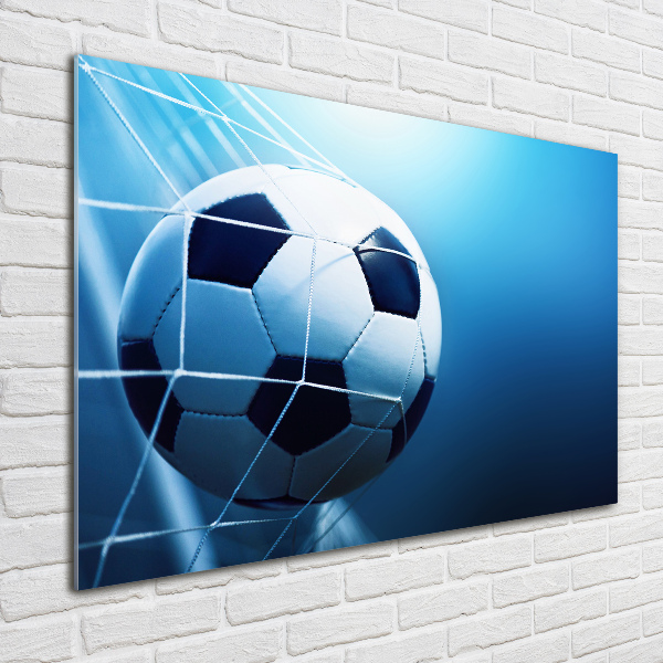 Wall art acrylic Ball in the goal