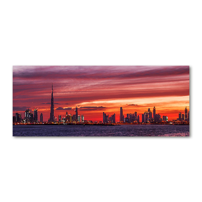 Print on acrylic Sunset Dubai