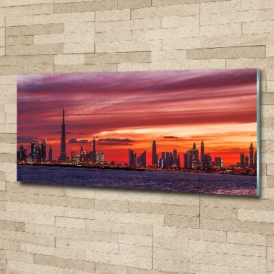 Print on acrylic Sunset Dubai