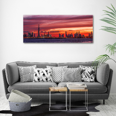 Print on acrylic Sunset Dubai