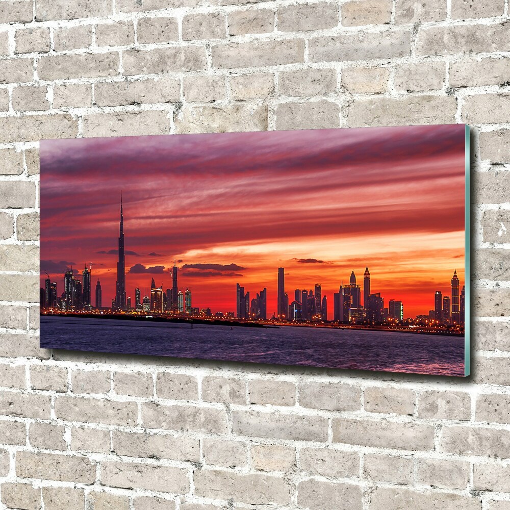 Print on acrylic Sunset Dubai