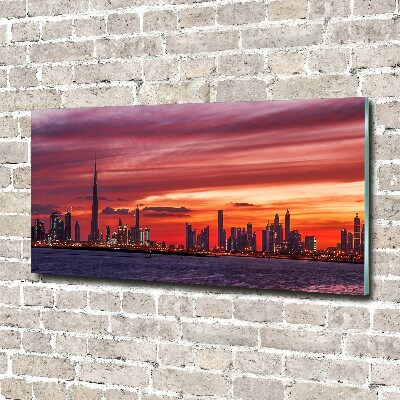 Print on acrylic Sunset Dubai