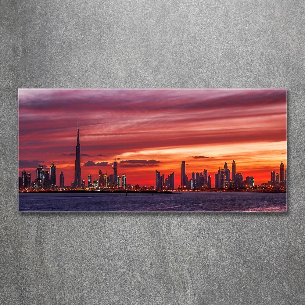 Print on acrylic Sunset Dubai