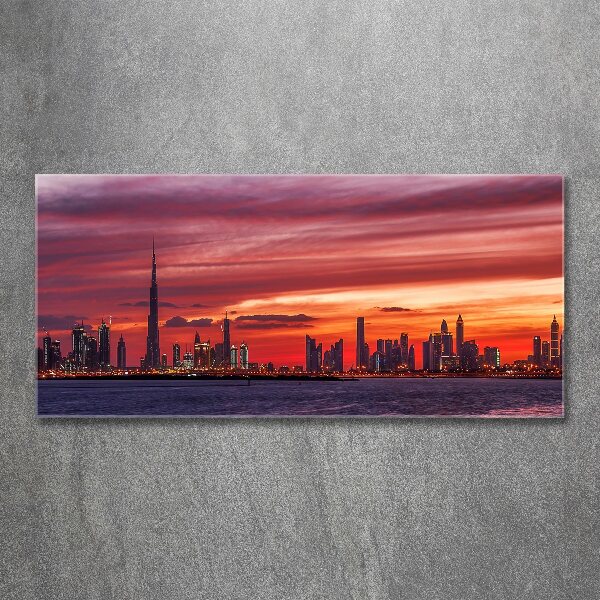 Print on acrylic Sunset Dubai