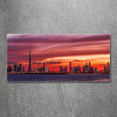 Print on acrylic Sunset Dubai