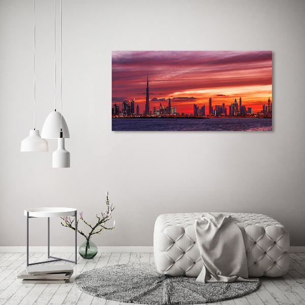 Print on acrylic Sunset Dubai