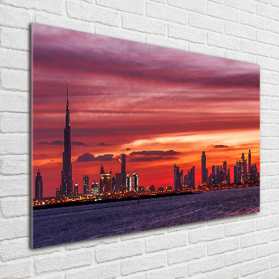 Print on acrylic Sunset Dubai