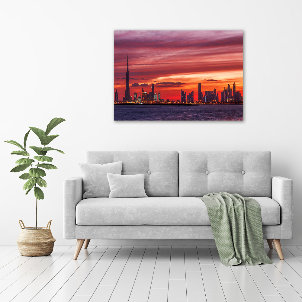 Print on acrylic Sunset Dubai