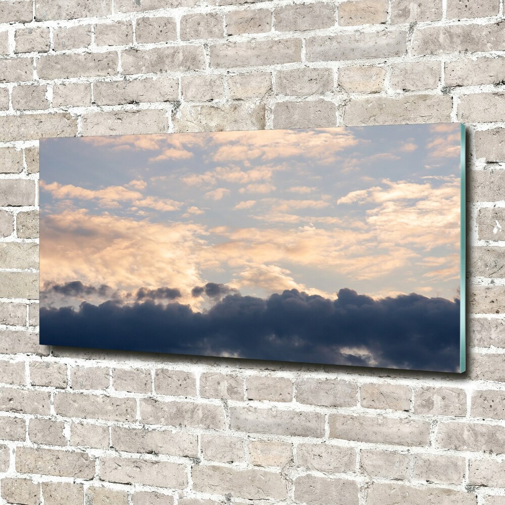 Print on acrylic Clouds in the sky