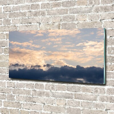 Print on acrylic Clouds in the sky