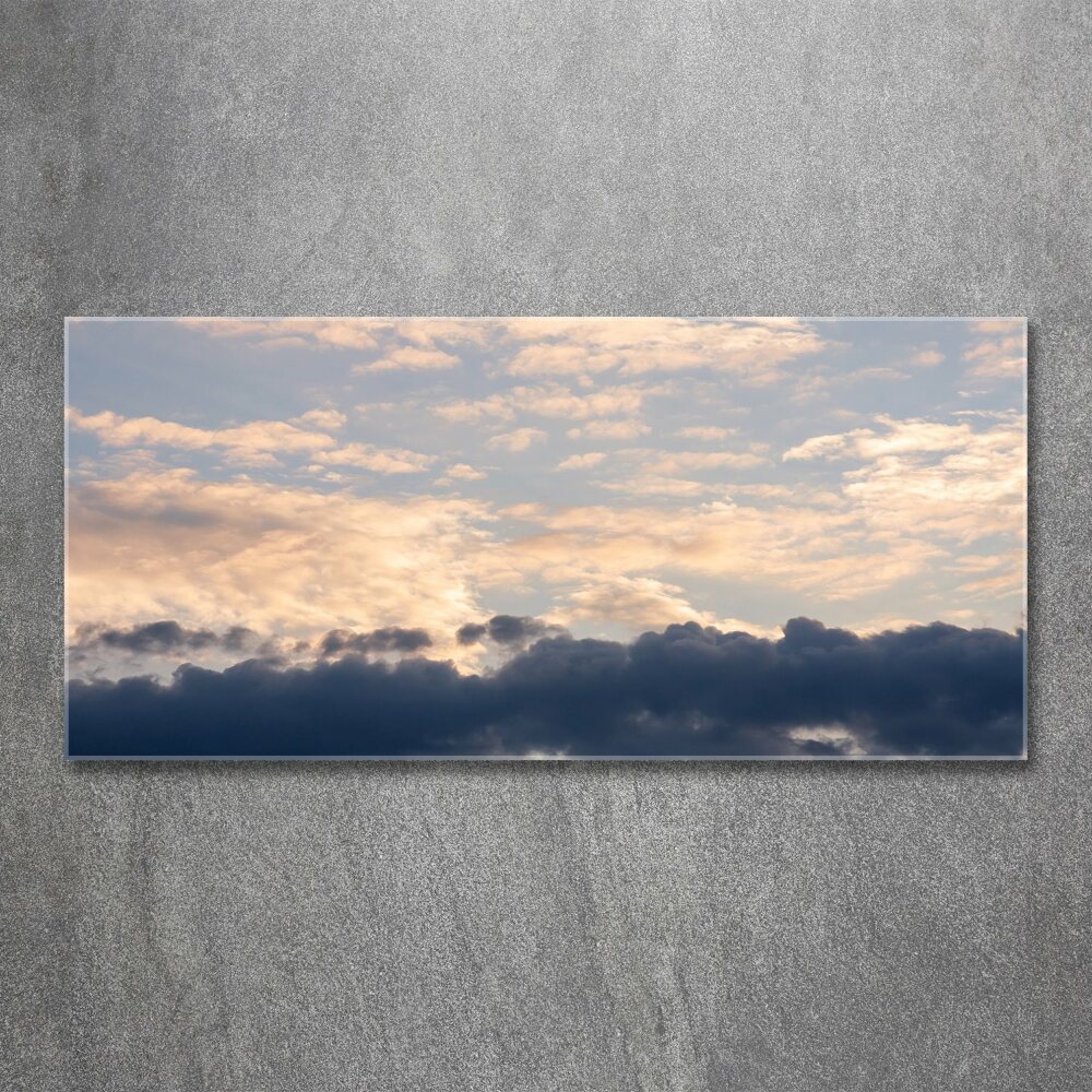 Print on acrylic Clouds in the sky