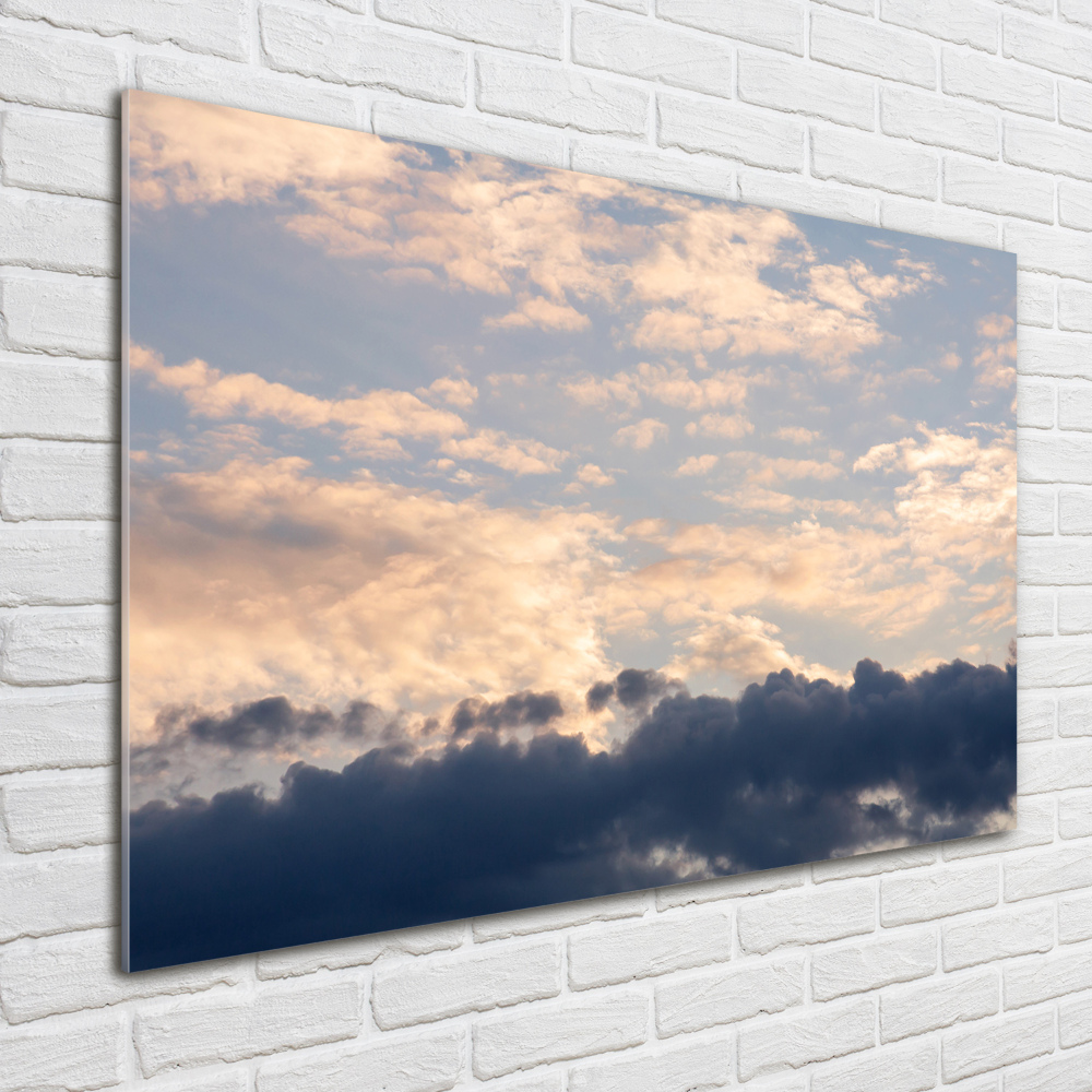 Print on acrylic Clouds in the sky