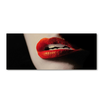 Wall art acrylic Red lips